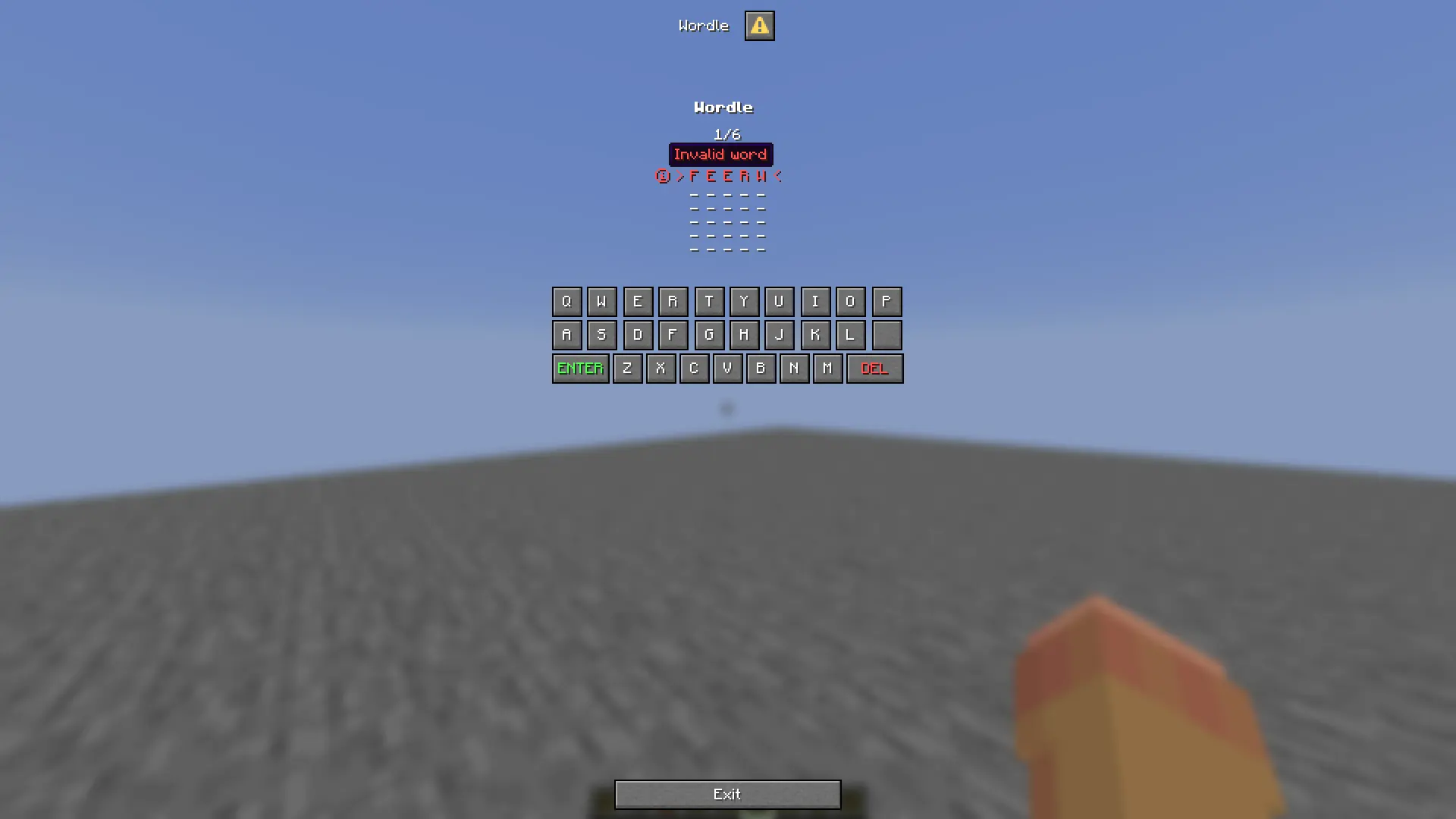 Error Message