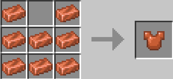 Copper Chestplate Recipe
