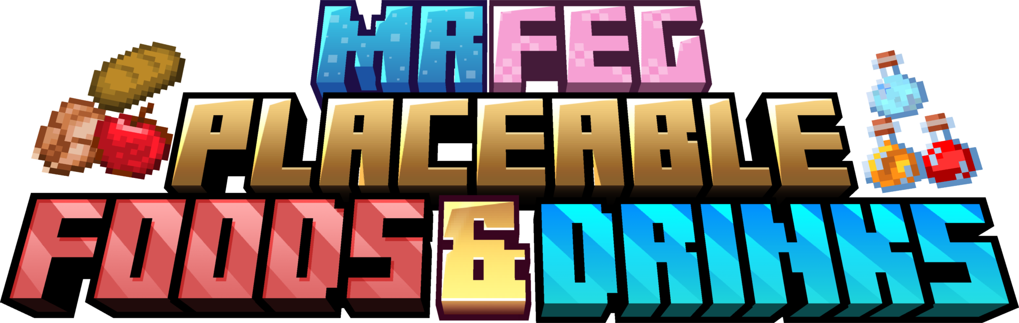 MrFEG's Placeable Foods And Drinks