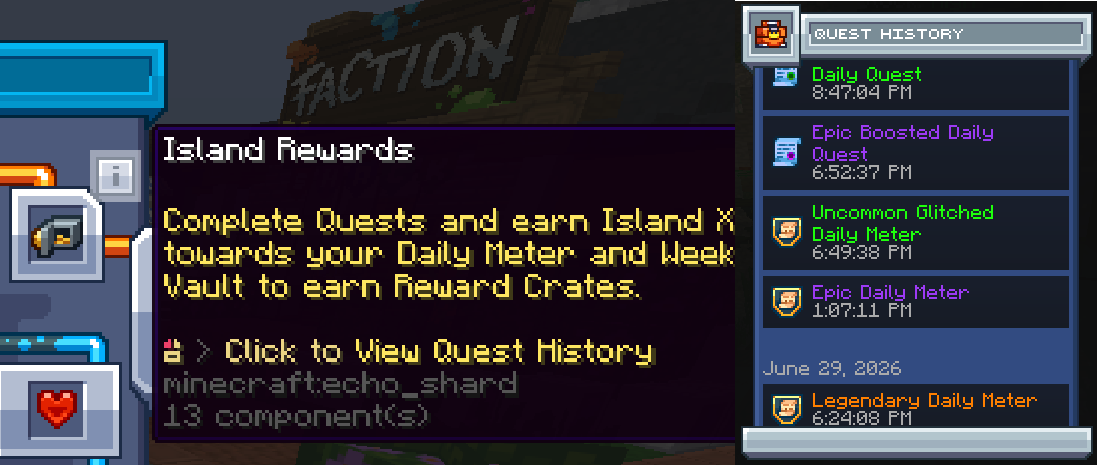 Quest History Example