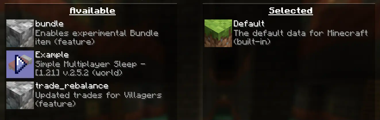 Minecraft Settings Image