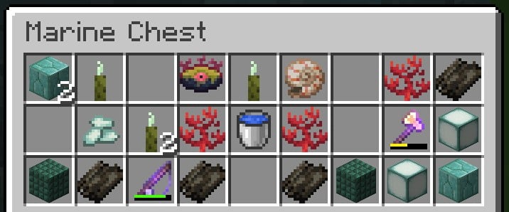 Loot Table Marine Temple