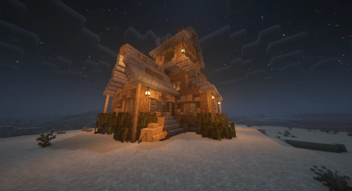 A tradesmen outpost