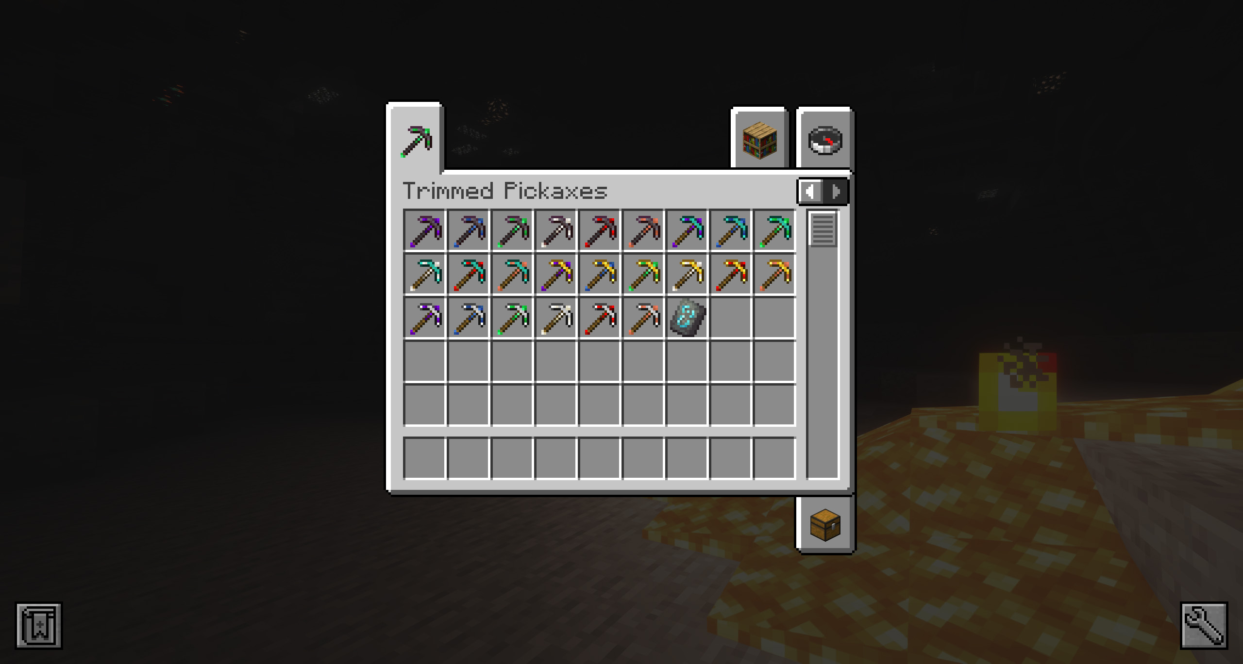 Better Pickaxes Trims