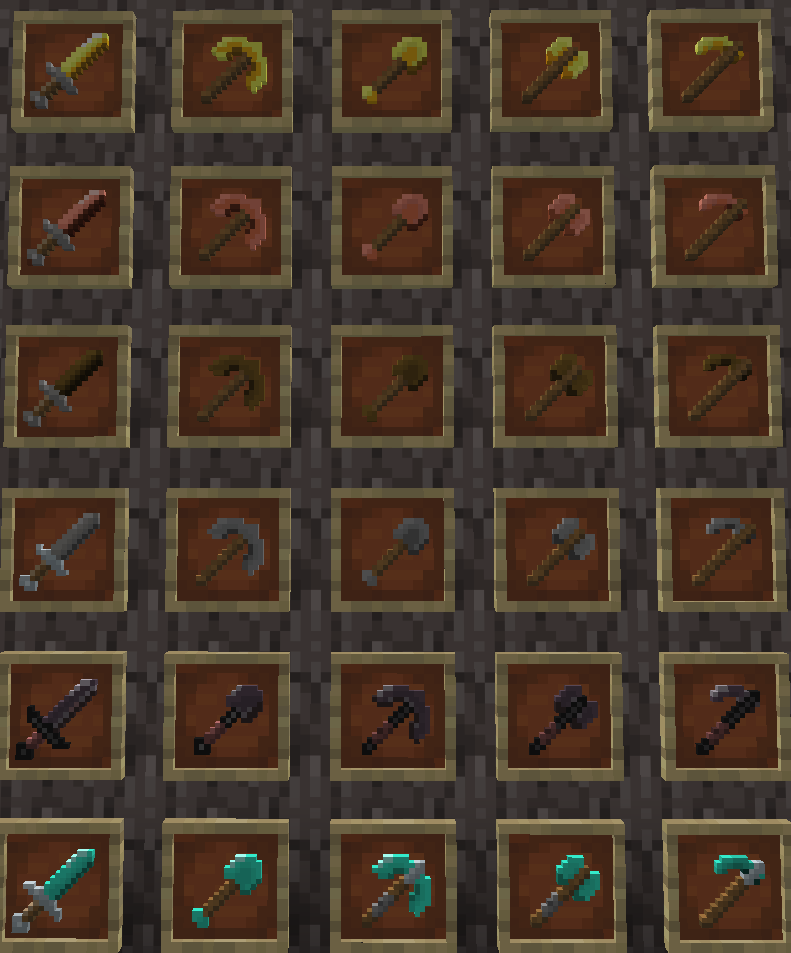 Dav's Tools and Weapons