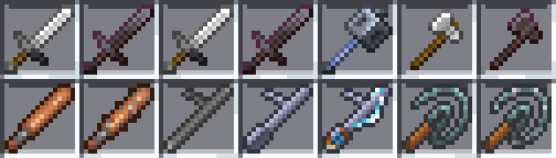 Items on top bar — needs to be renamed, to get the items from the bottom bar.