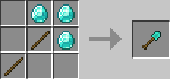 Diamond shovel recipe