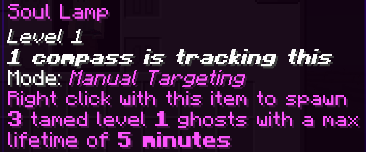 Tracked trinket tooltip