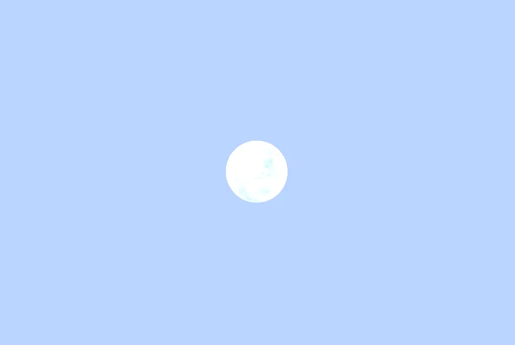 The moon