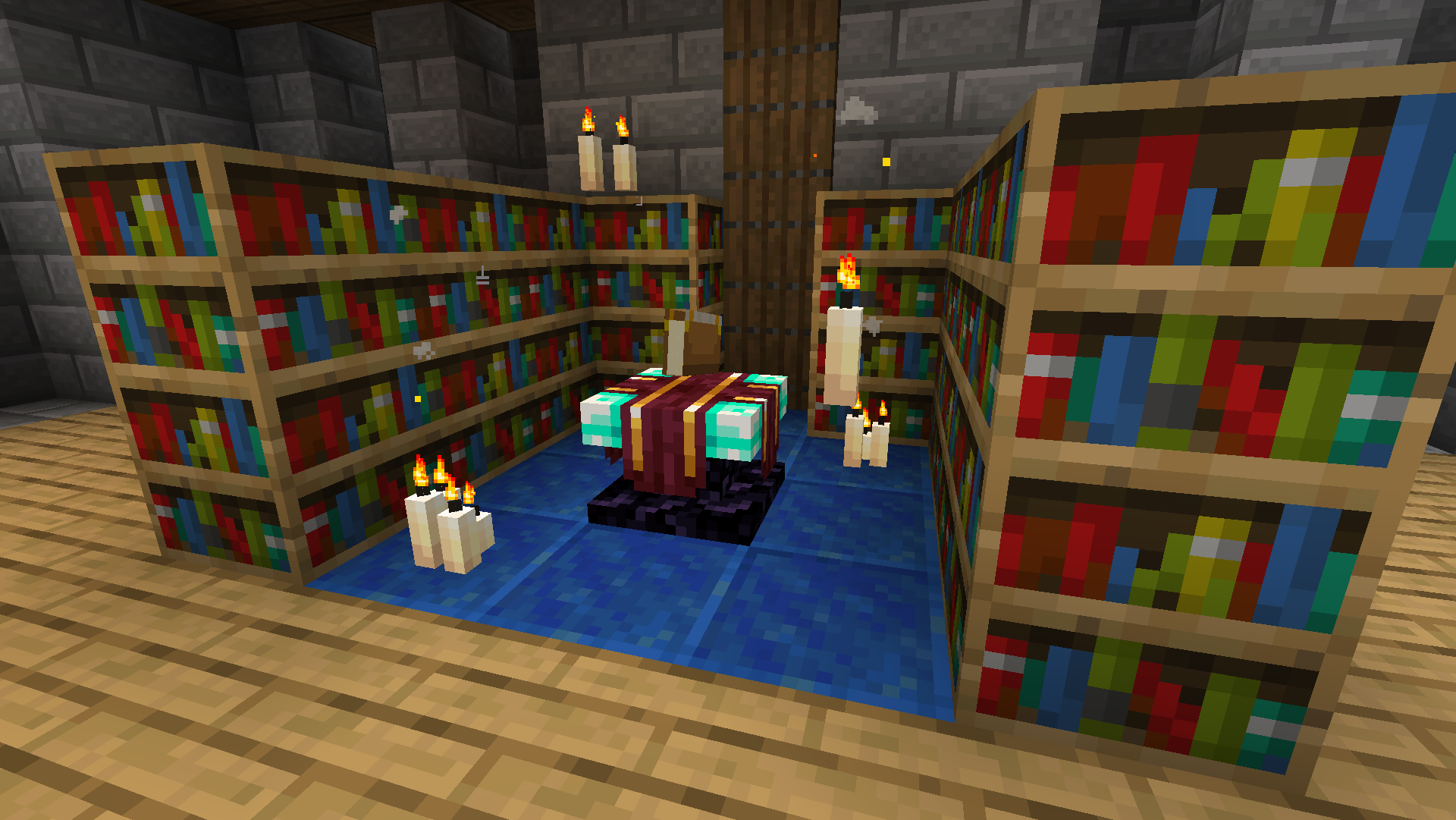 a screenshot featuring my redesign of the enchanting table