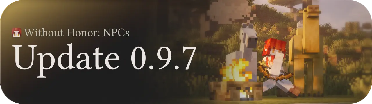 Without Honor Update 0.9.7