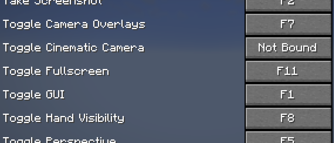 Keybinds