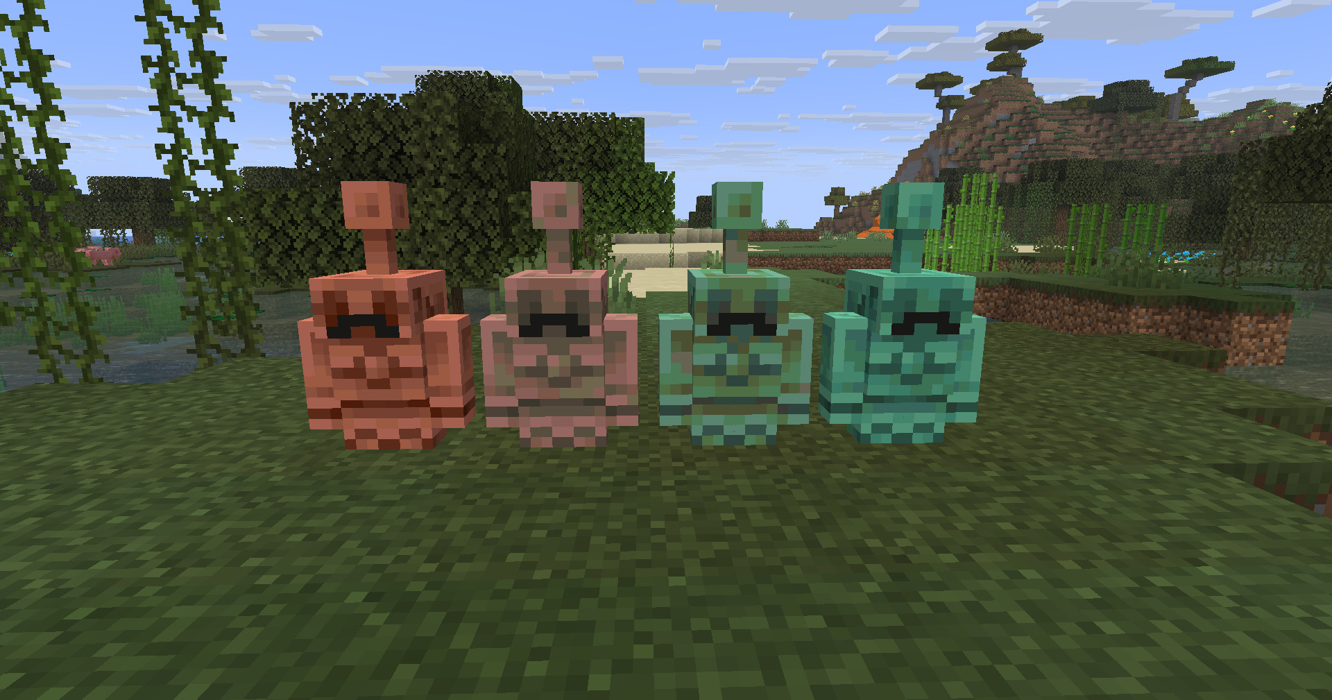 all golem phase statues