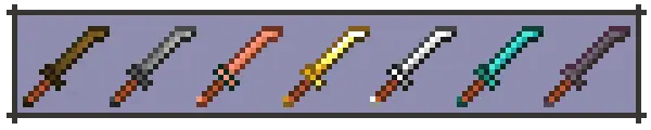 A preview of the katanas theh mod adds