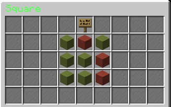 一个方块验证码的示例。