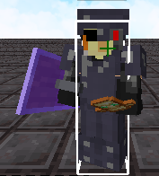 Mace/Player Range: Crosshair turns green when aiming at a player.