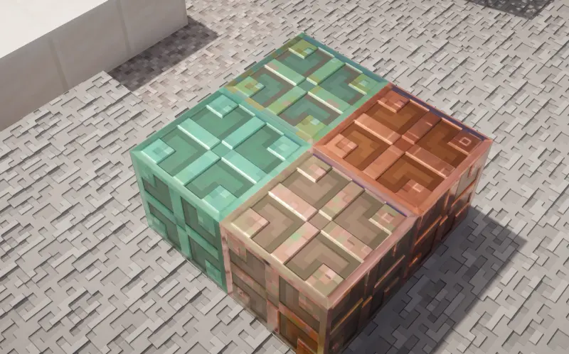 Copper block texture remade