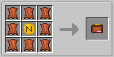 Crafting Recipe for a Nelson Wallet