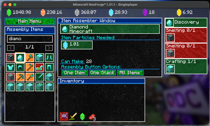 Item Assembler Gui
