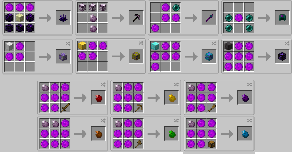 Mod Recipes