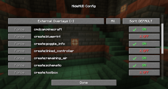 External Overlays