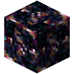 Rainbow Obsidian block