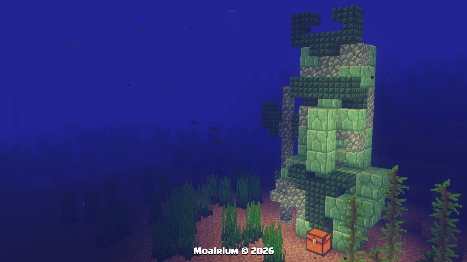 Moai Prismarine King Statue Promo