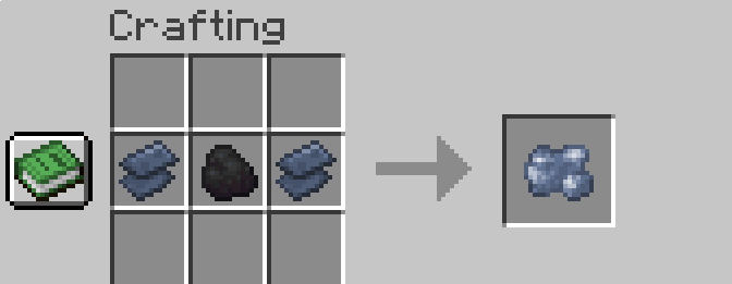 2 Carbonized Iron and 1 Coal crafted into 1 Raw Steel
