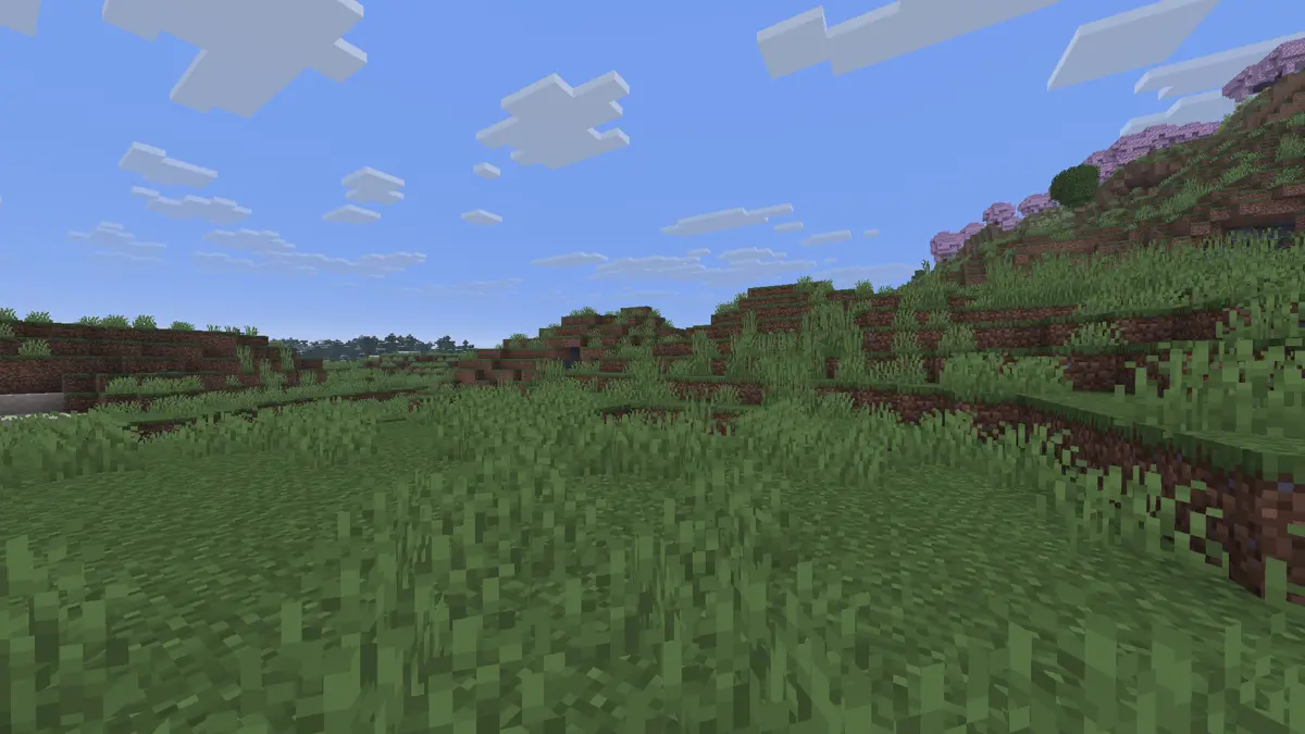Grass without the recource pack.