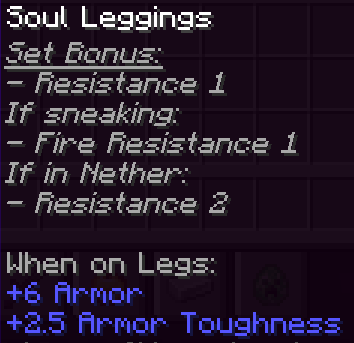 Stats of the soul leggings