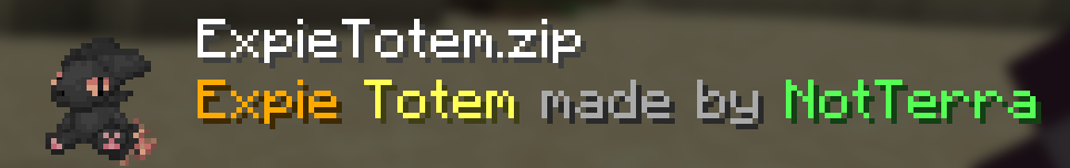 ExpieTotem Minecraft Texture Pack