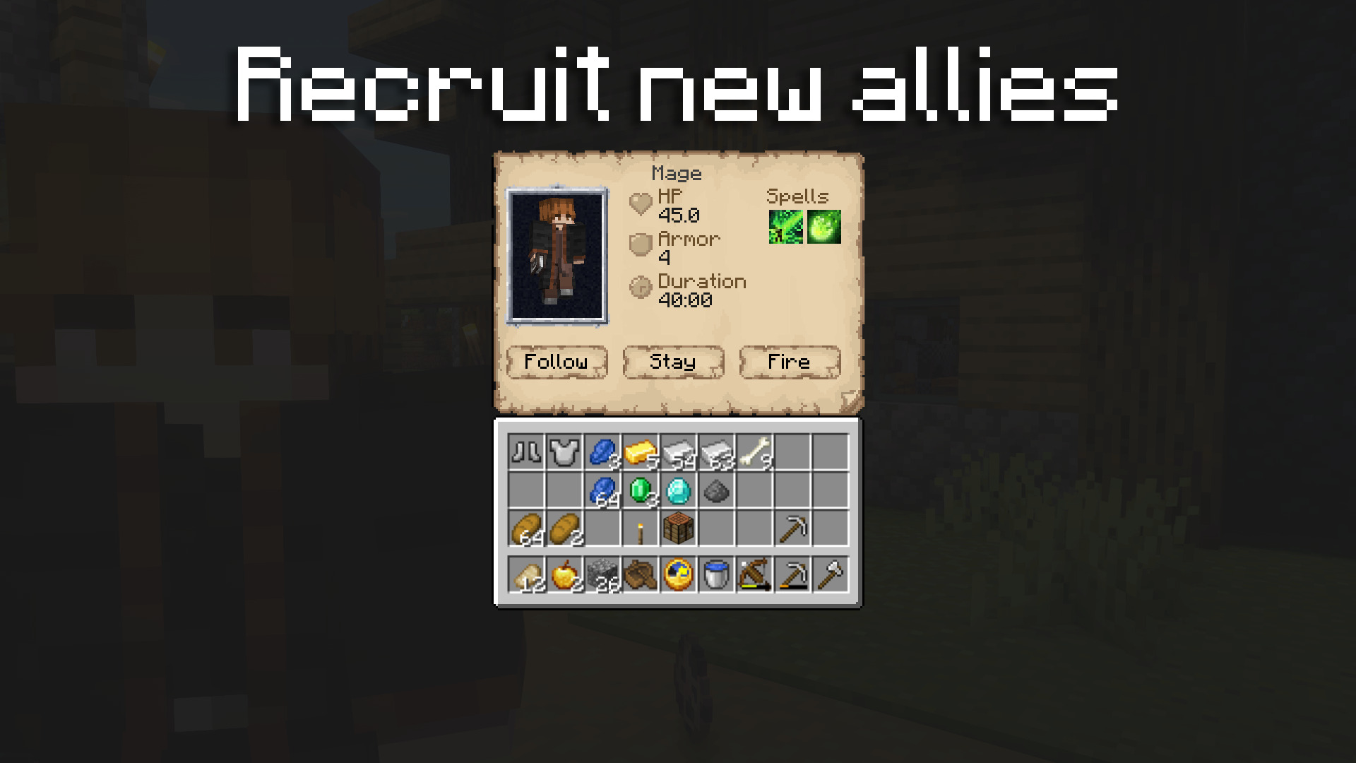 Recruit new allies