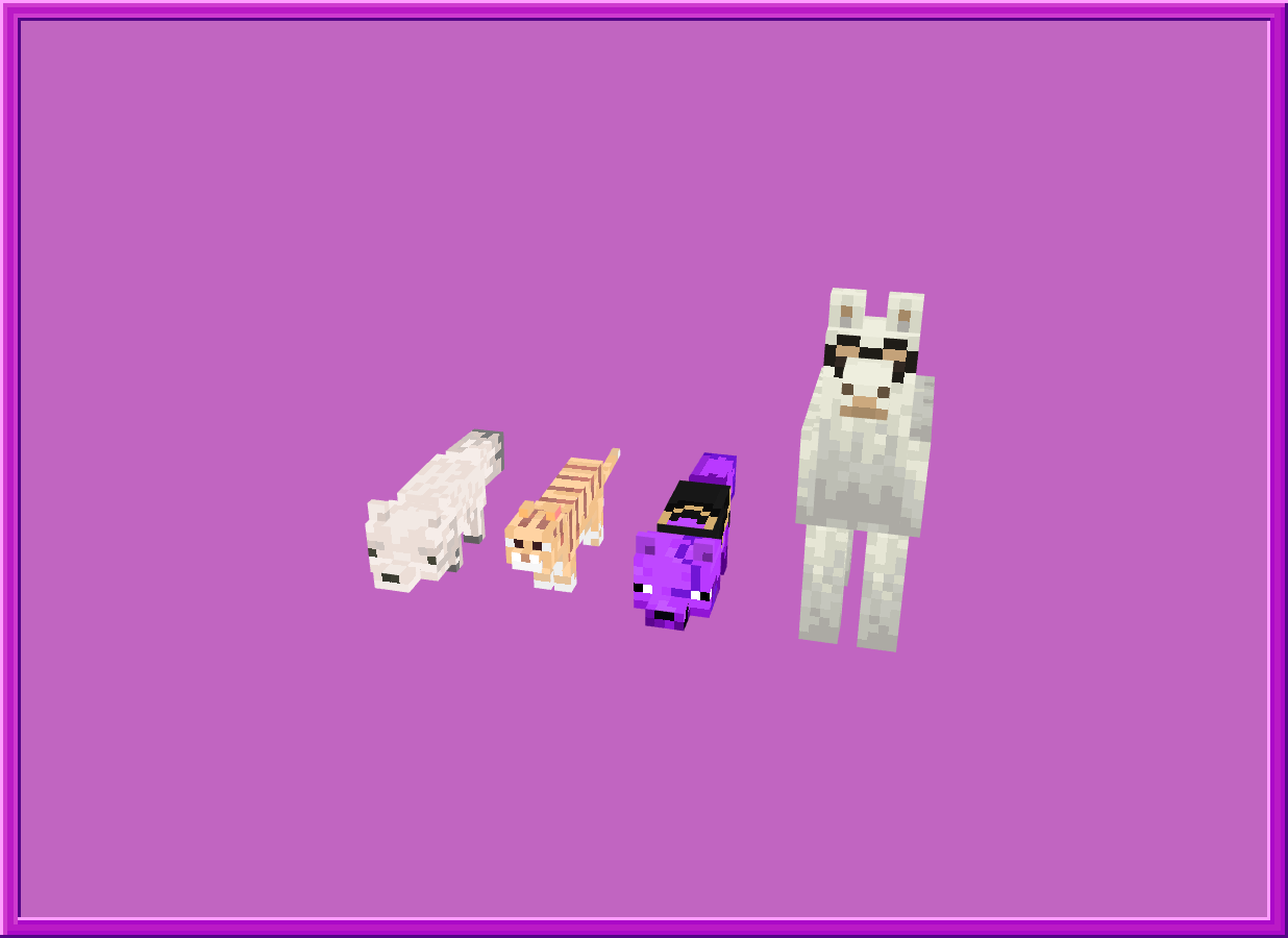 Showcase of mob variants
