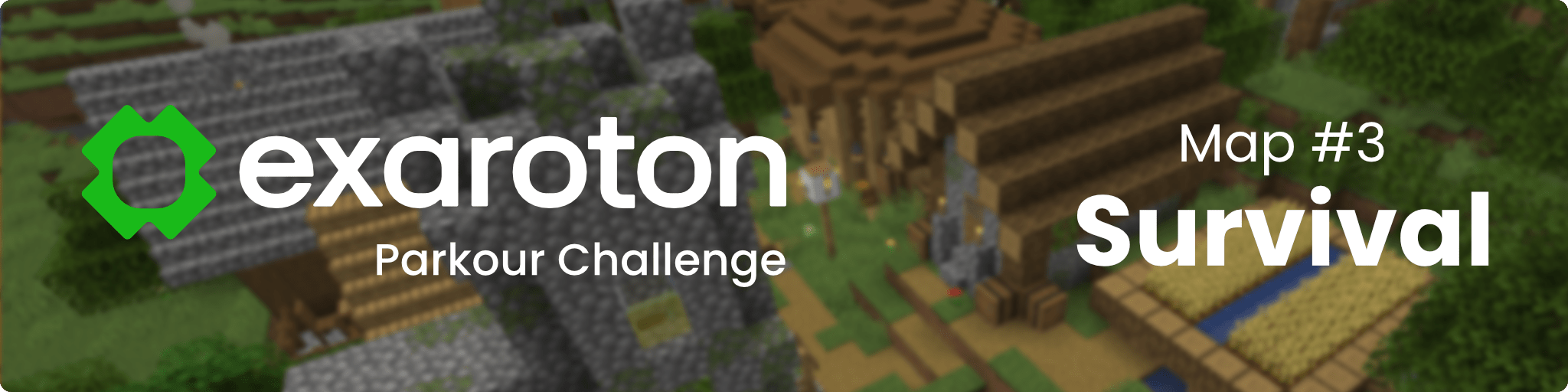 exaroton Parkour Challenge - Map #3 - Survival