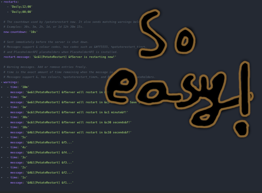 Simple and easy config!