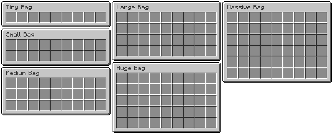 Bag Sizes