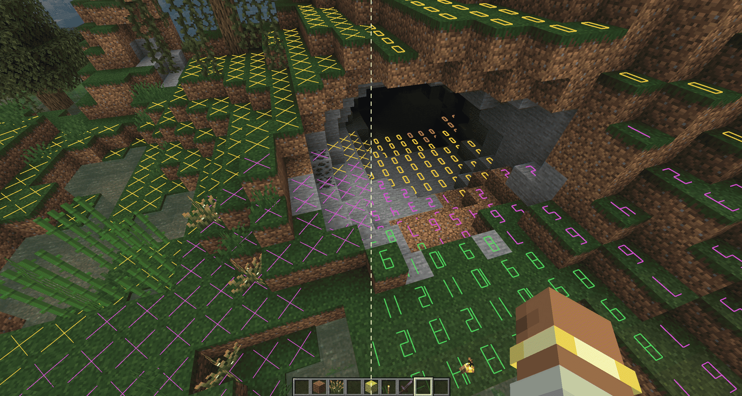 Light level overlay
