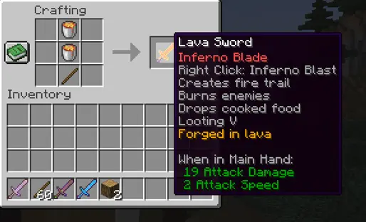 lava sword