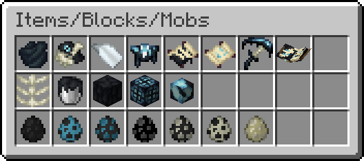 Items and blocks