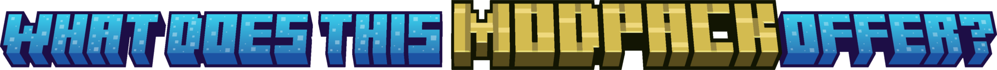 what this modpack offers?