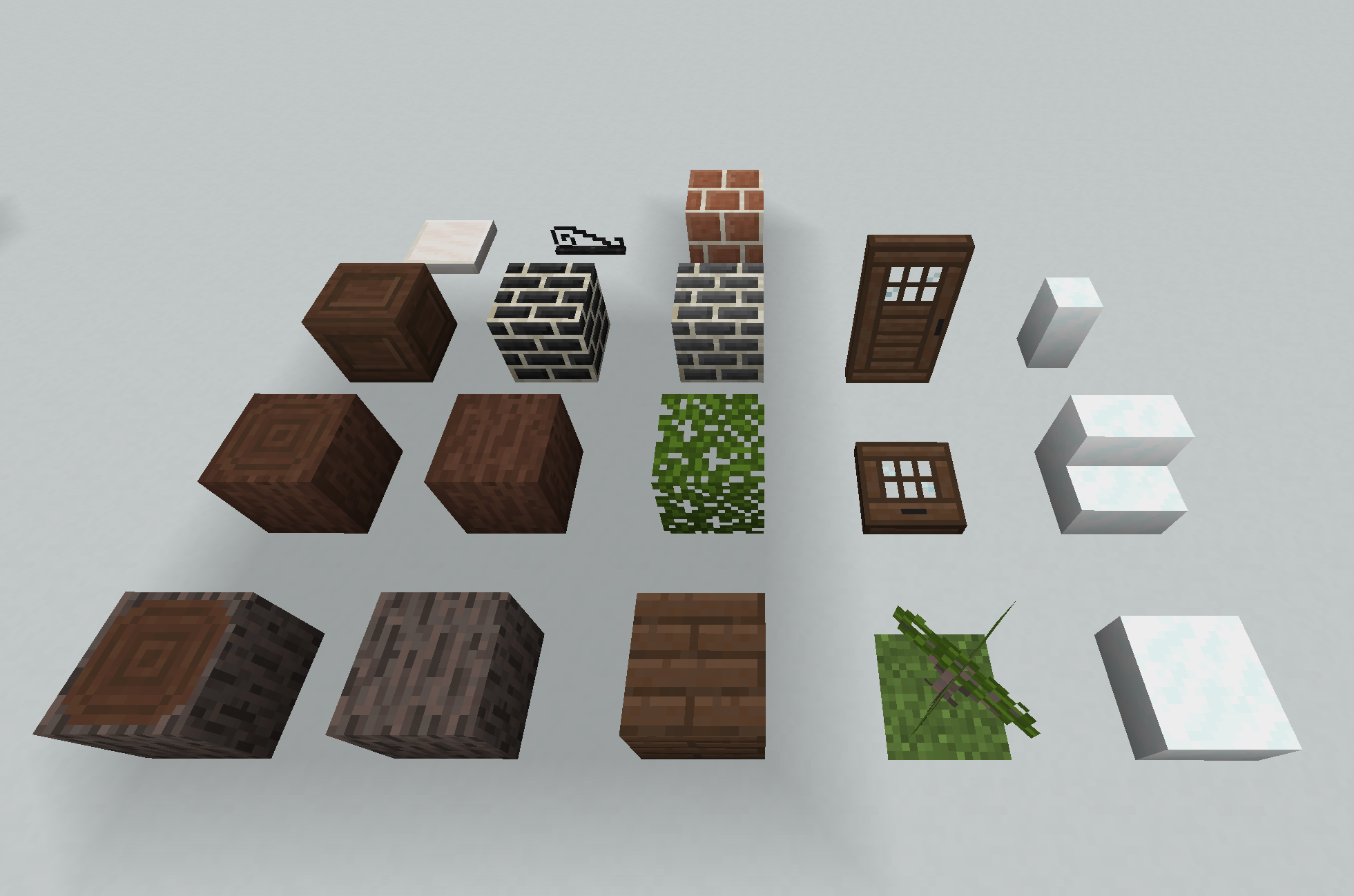 New Wood blocks and more bricks