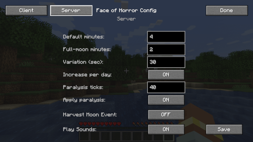 Server configs
