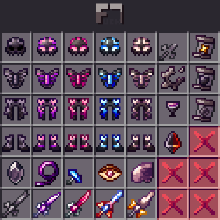 F7 items remake