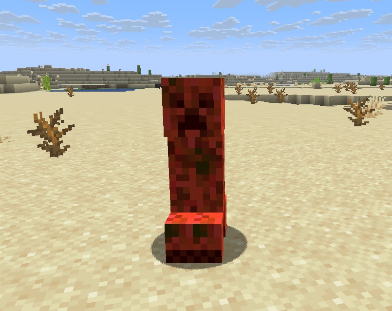 Creeper fuego