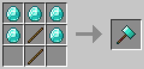 for example 5 diamonds and 2 stick