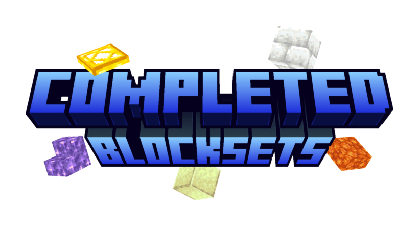 Completed Blocksets Title
