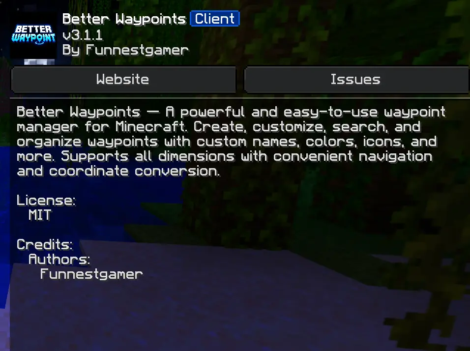mod menu