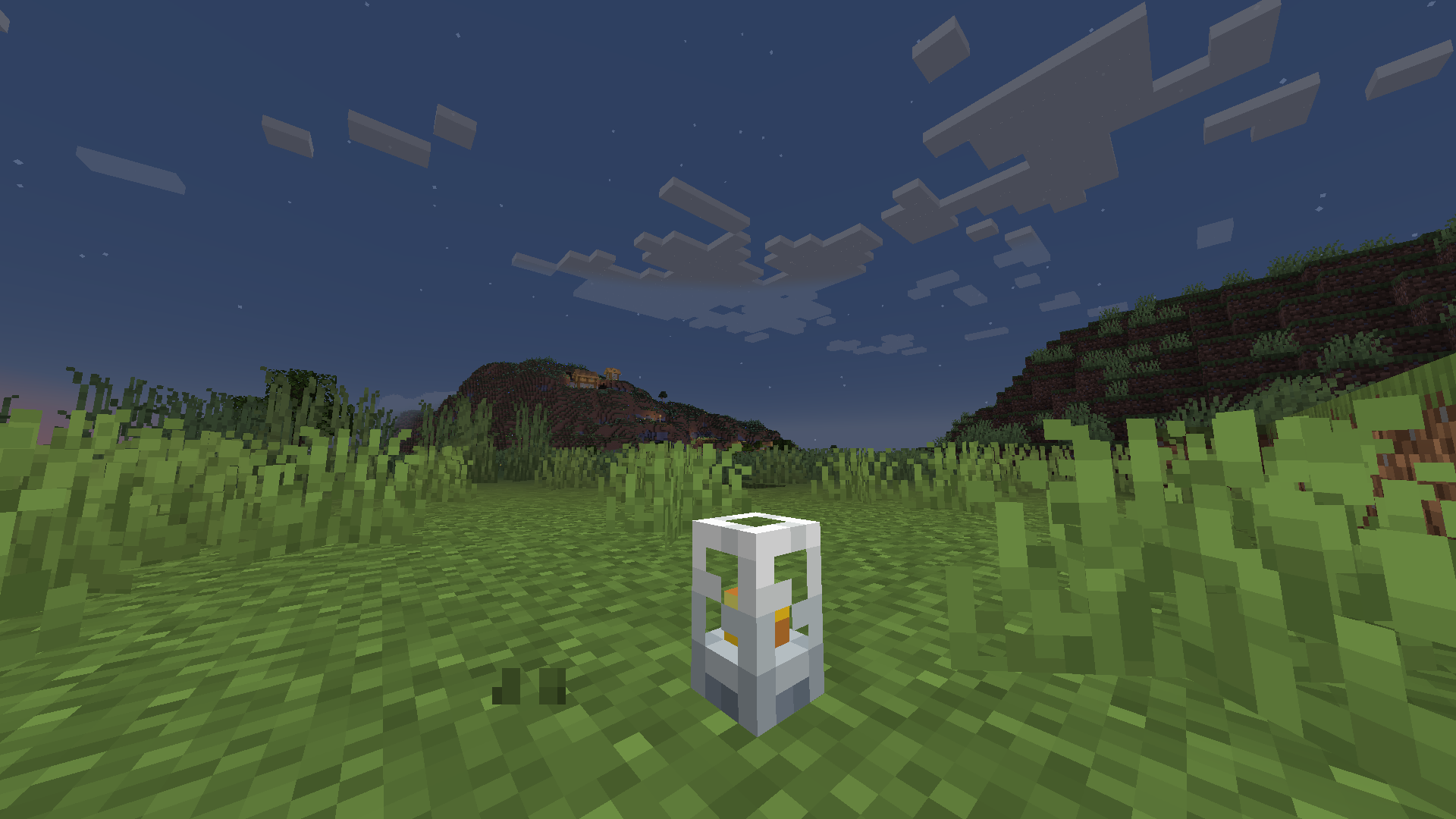 Glowing light source