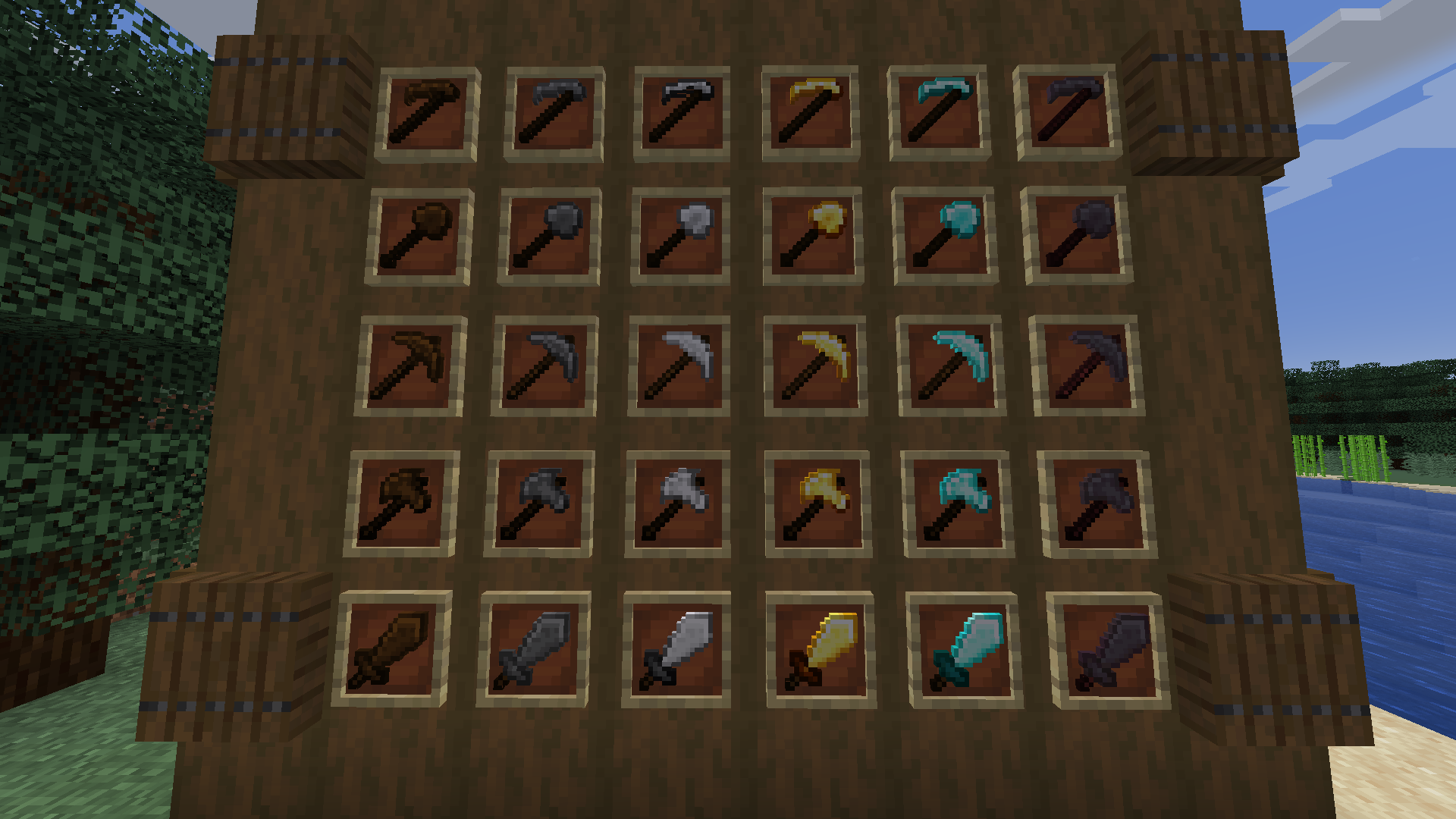 Tools and Sword textures!
