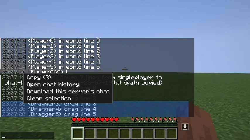 chatmenu